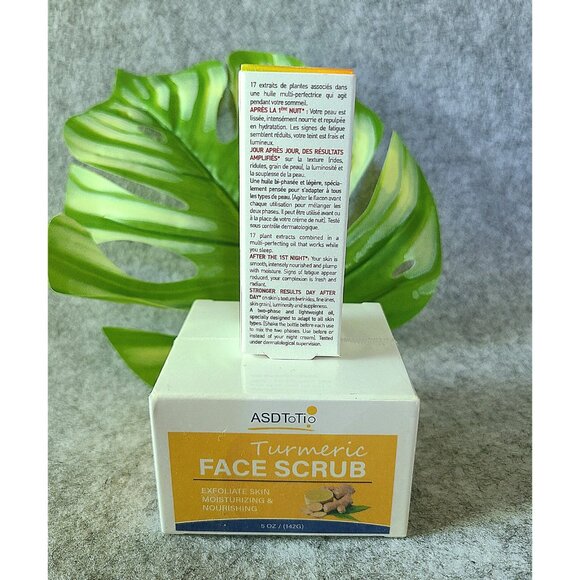 NEW** Bundle - Erborian Skin Therapy Multi-Perfecting Night Oil & Turmeric Scrub - Picture 3 of 6